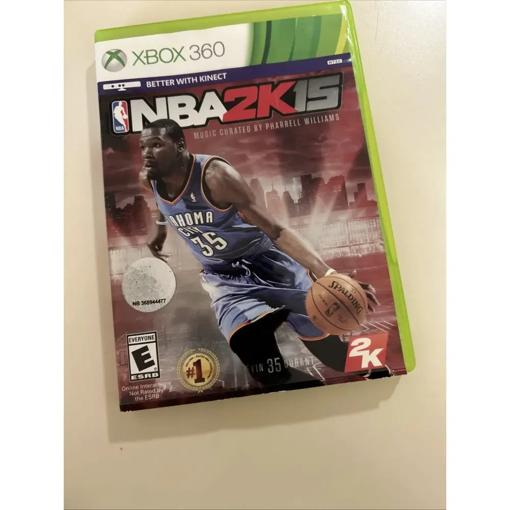 5 Games FIFA12, FIFA16, NBA 2K15, Far Cry 3 Microsoft Xbox 360 Video Games